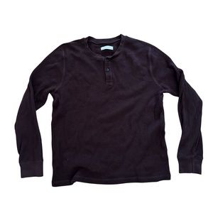 Everlane henley brown